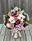 Букет цветов из: Альстромерии, Гвоздики, Розы и Хризантемы в Целинном Алтайского края