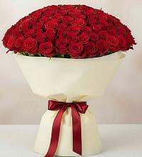 Букет 101 Красная роза Милано в Целинном Алтайского края