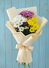 Букет цветов из:  Хризантемы в Целинном Алтайского края