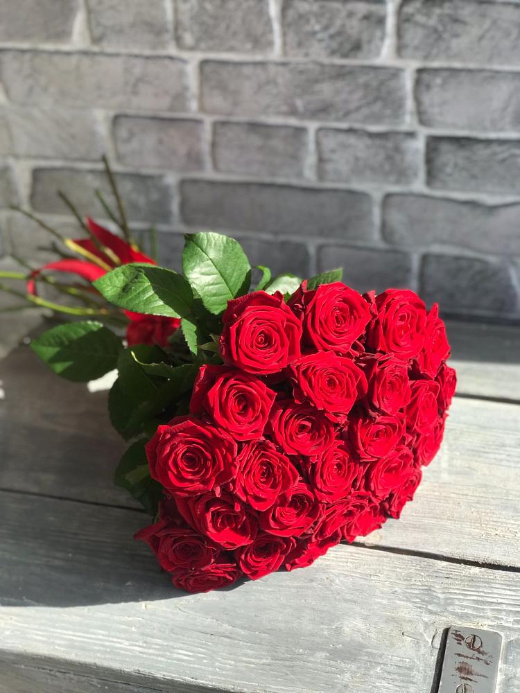 Букет Красные розы Фридом в Целинном Алтайского края