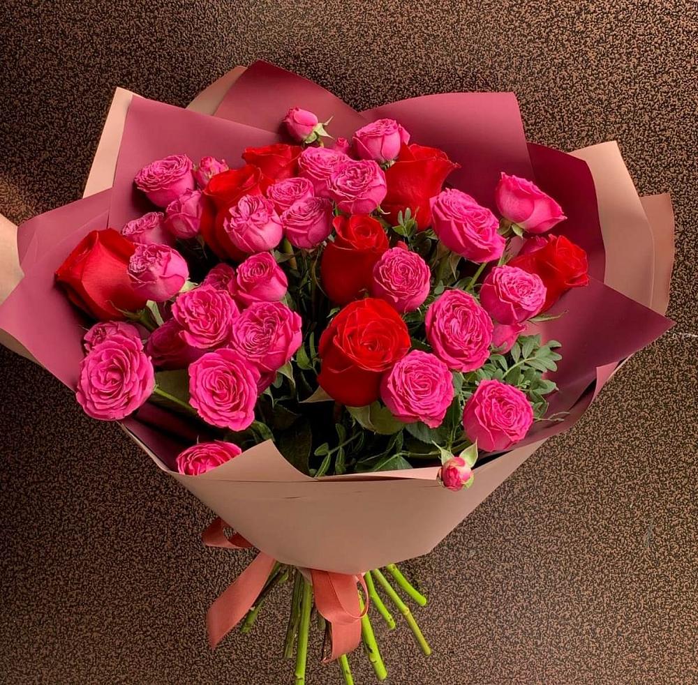 Букет В объятьях нежности в Целинном Алтайского края