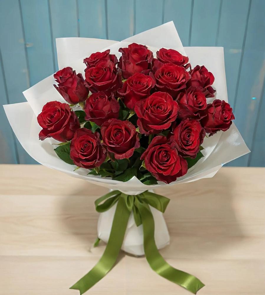 Букет Красные розы в Целинном Алтайского края