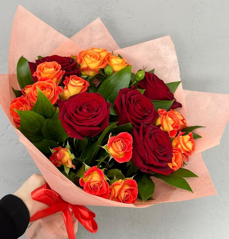 Букет Любовь и восторг в Целинном Алтайского края