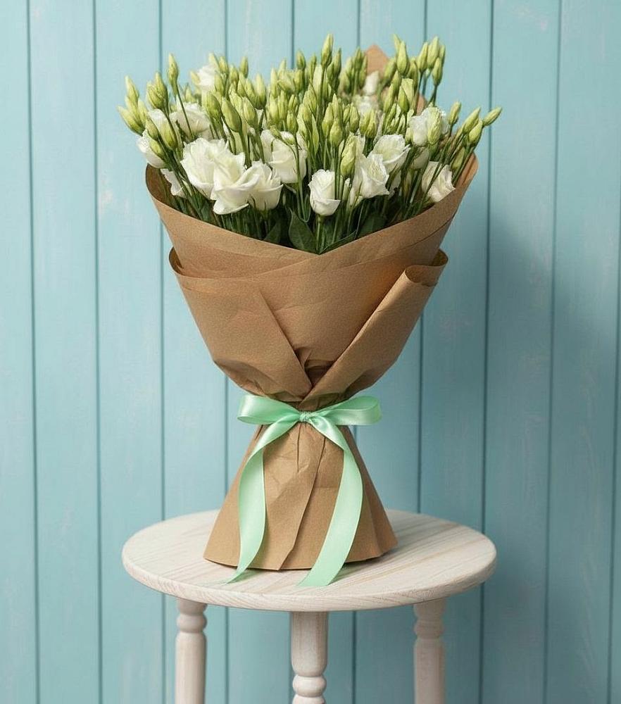 Букет цветов из: Лизиантусы в Целинном Алтайского края