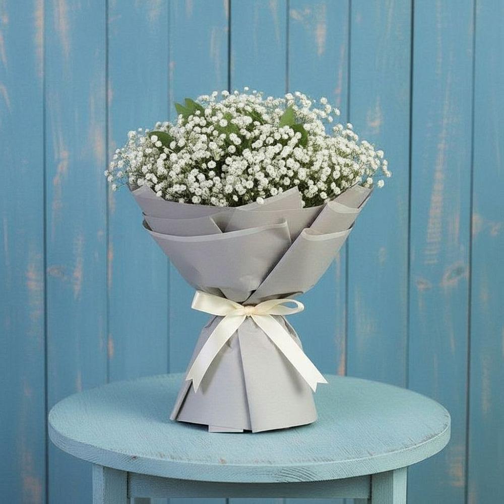 Букет цветов из: Гипсофила в Целинном Алтайского края