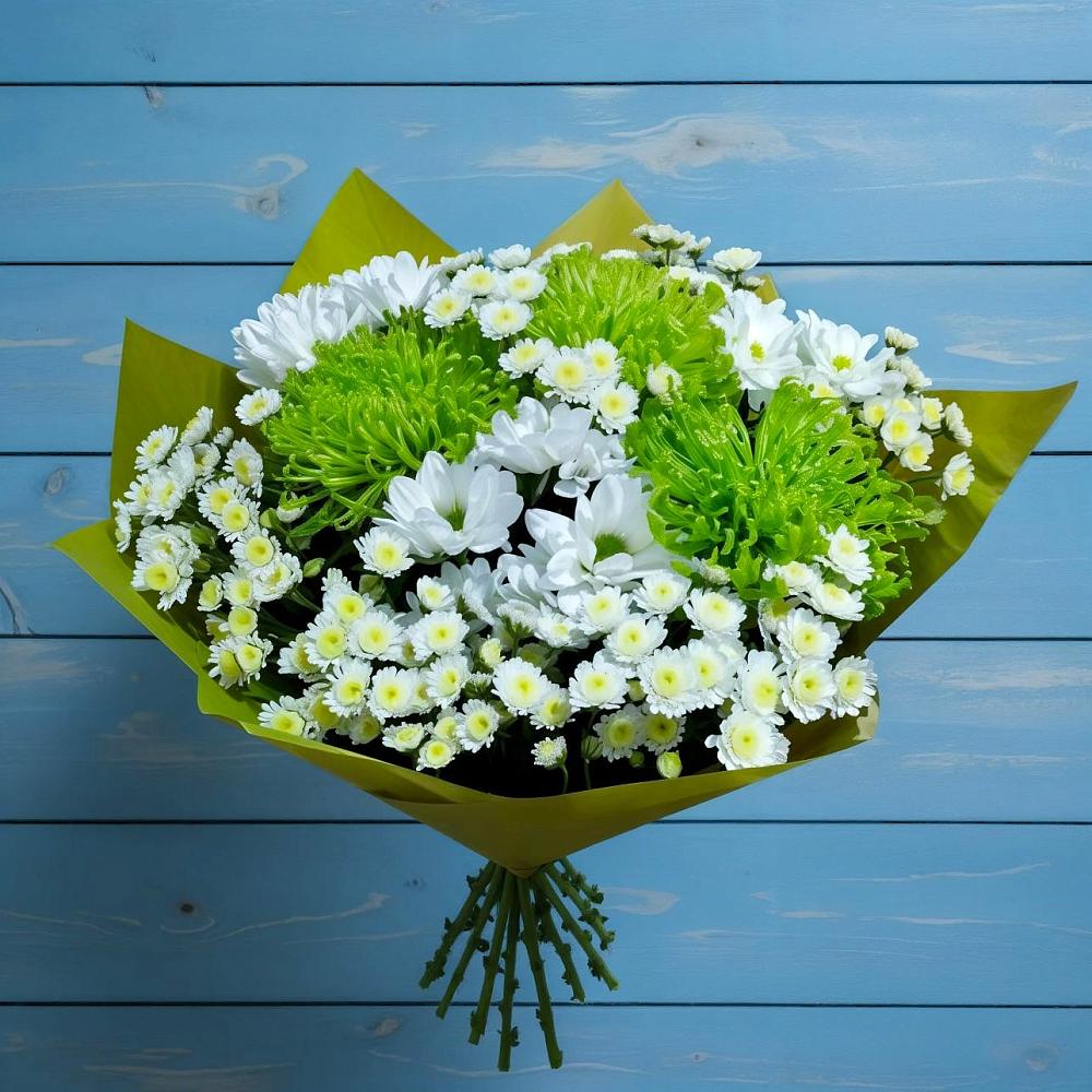 Букет цветов из: Хризантемы в Целинном Алтайского края