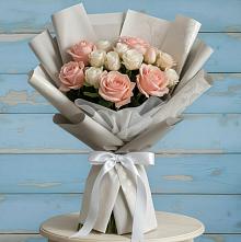 Букет цветов из:  Розы #REPLACE_PRED# Целинном Алтайского края