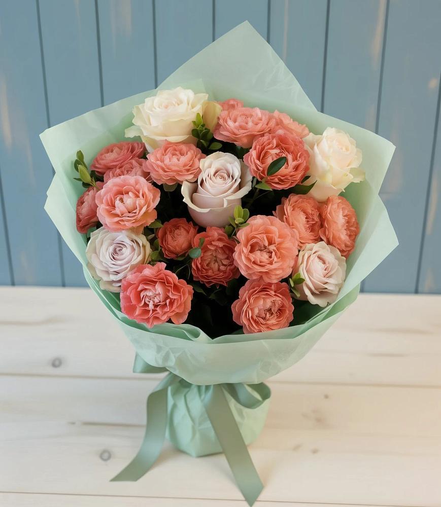 Букет цветов из: Розы в Целинном Алтайского края