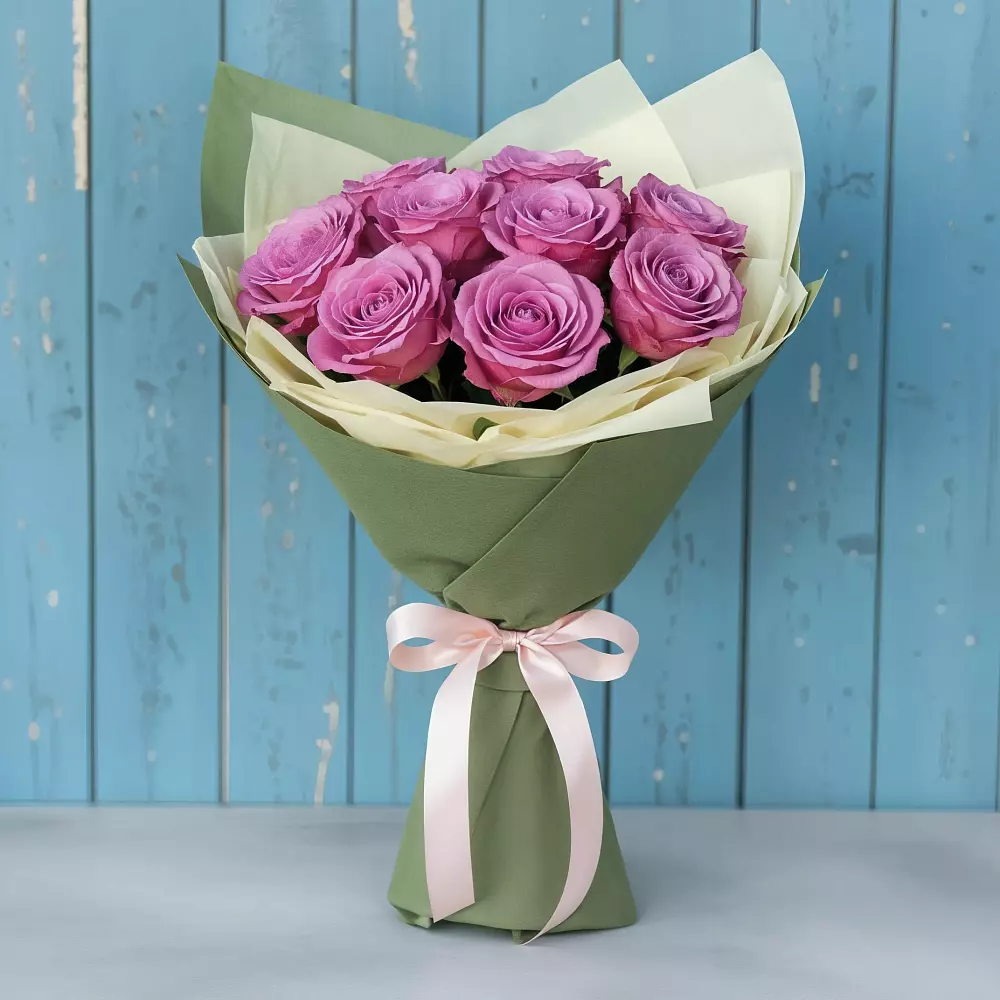 Букет Розы Фёрст Леди в Целинном Алтайского края