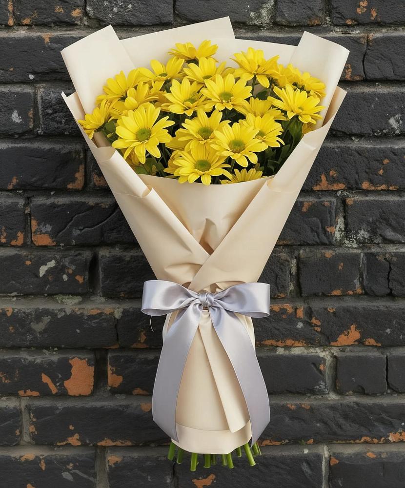 Букет цветов из: Хризантемы в Целинном Алтайского края