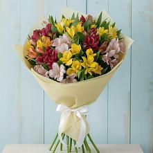 Букет цветов из:  Альстромерии в Целинном Алтайского края