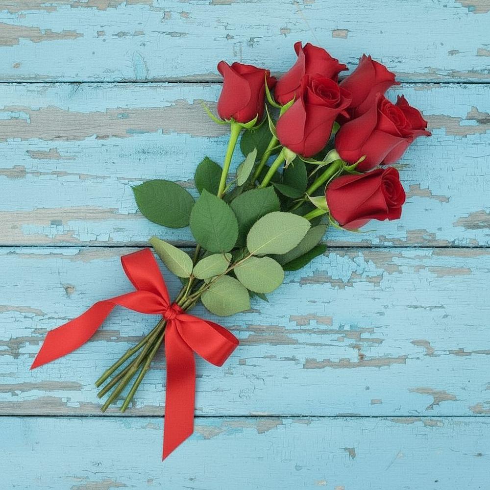 Букет Красные розы в Целинном Алтайского края