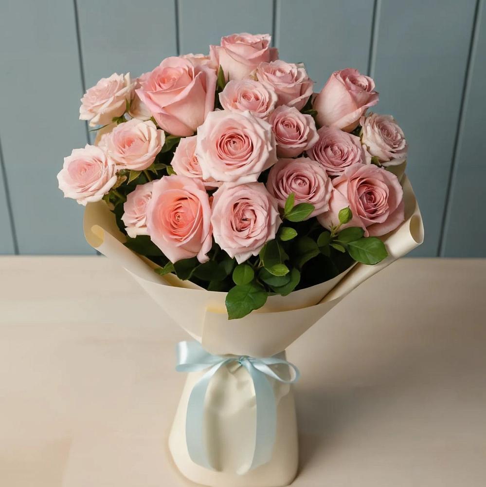 Букет Розовый шарм в Целинном Алтайского края