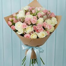 Букет цветов из:  Розы в Целинном Алтайского края