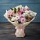 Букет цветов из: Хризантемы, Альстромерии и Розы в Целинном Алтайского края